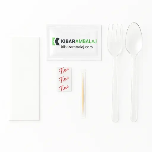 Markanıza Özel Baskılı Paket Servis Yemek Setleri
