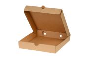 Kraft Pizza Kutusu 28x28x3,5 cm - 100 Adet (Paket)