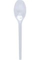 Plastik Kaşık Şeffaf (Eko)- 100 Adet (Paket)