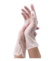 Dolphin Beyaz Vinil Muayene Eldiveni Pudrasız (M) 100 Adet (Paket)