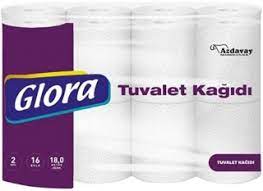 Ev Tipi Tuvalet Kağıdı 10 cm - 16 Rulo x 3 Paket (Koli)