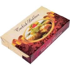 Baklava Kutusu 500 g - 100 Adet (Paket)
