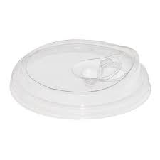 Düz Klipsli Pet Kapak Q95  - 50 Adet (Paket)