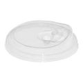 Düz Klipsli Pet Kapak Q95  - 50 Adet (Paket)
