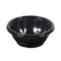 Ufo Salata Kabı 750cc - Siyah Gövde (PP) - 100 Adet (Paket)