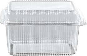 Plastik Sızdırmaz Kap Yüksek Kapak  2000 cc - 100 Adet x 2 Paket (Koli)
