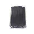 Dolphin Jelatinli Frozen Düz Siyah Pipet 50 Adet (Paket)