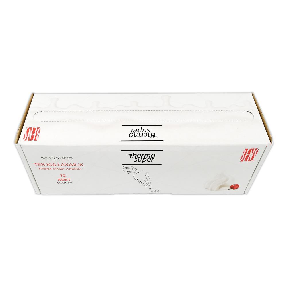 Krema Torbası Tek Kullanımlık  72 Li
