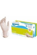 Dolphin Beyaz Lateks Muayene Eldiveni Pudralı (M) 100 Adet (Paket)