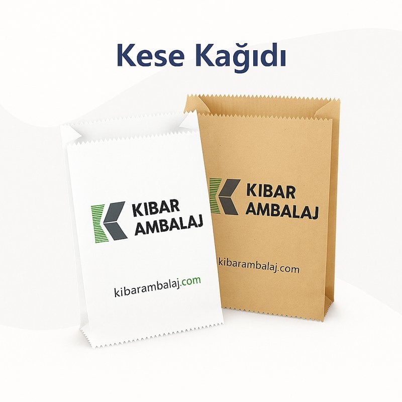 Markanıza Özel Logo Baskılı Kese Kağıdı